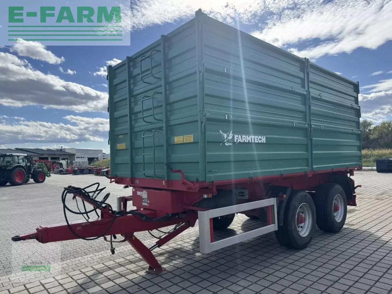 Farmtech 2000 - Селскостопанско ремарке самосвал: снимка 2 Farmtech 2000 - Селскостопанско ремарке самосвал: снимка 2