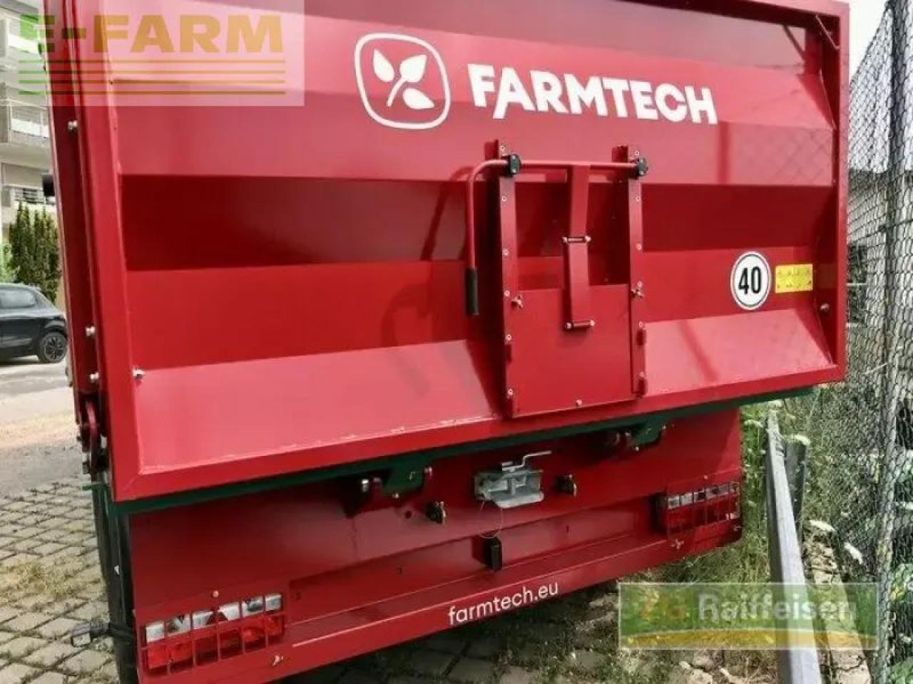 Farmtech durus 1600 - Селскостопанско ремарке самосвал: снимка 5 Farmtech durus 1600 - Селскостопанско ремарке самосвал: снимка 5