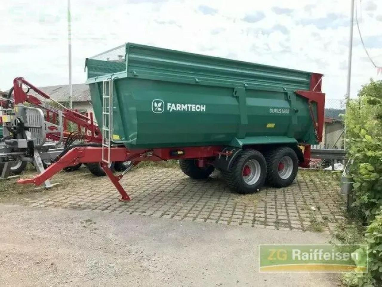 Farmtech durus 1600 - Селскостопанско ремарке самосвал: снимка 1 Farmtech durus 1600 - Селскостопанско ремарке самосвал: снимка 1