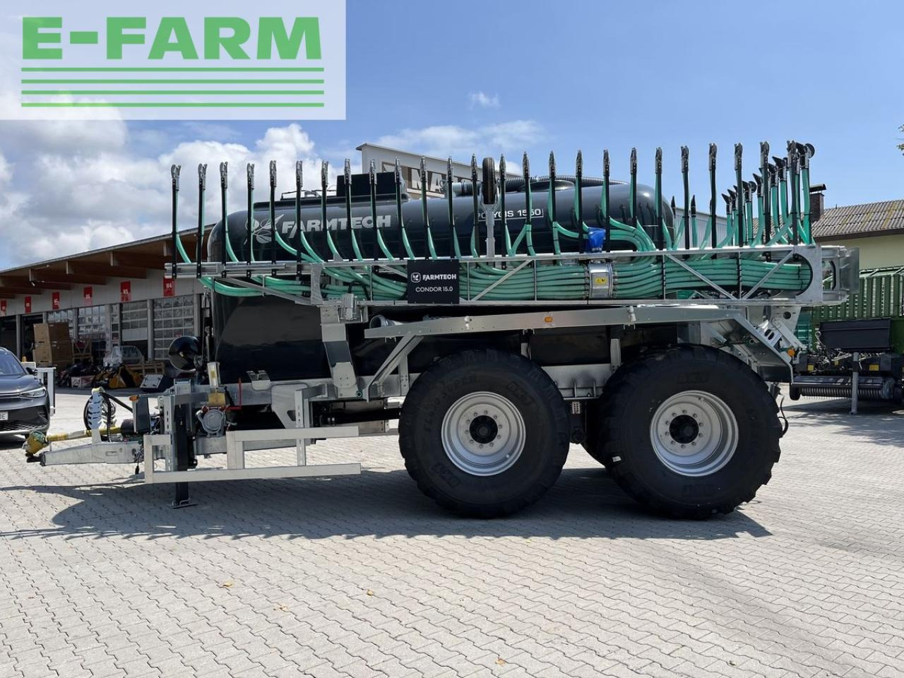Farmtech polycis 1550 + condor 15.0 - Цистерна за течен тор: снимка 5 Farmtech polycis 1550 + condor 15.0 - Цистерна за течен тор: снимка 5
