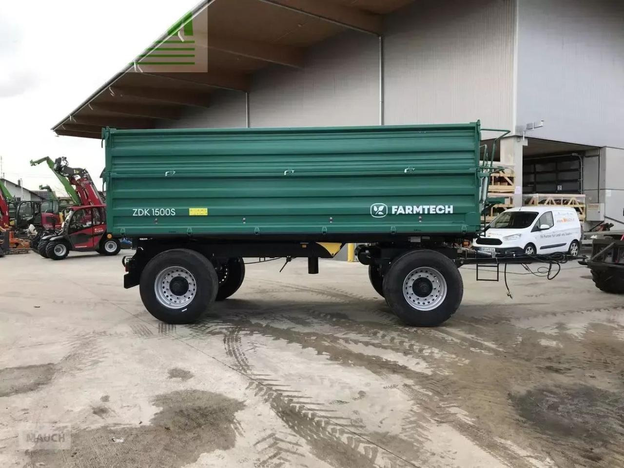 Farmtech zdk 1500 - Селскостопанско ремарке самосвал: снимка 2 Farmtech zdk 1500 - Селскостопанско ремарке самосвал: снимка 2