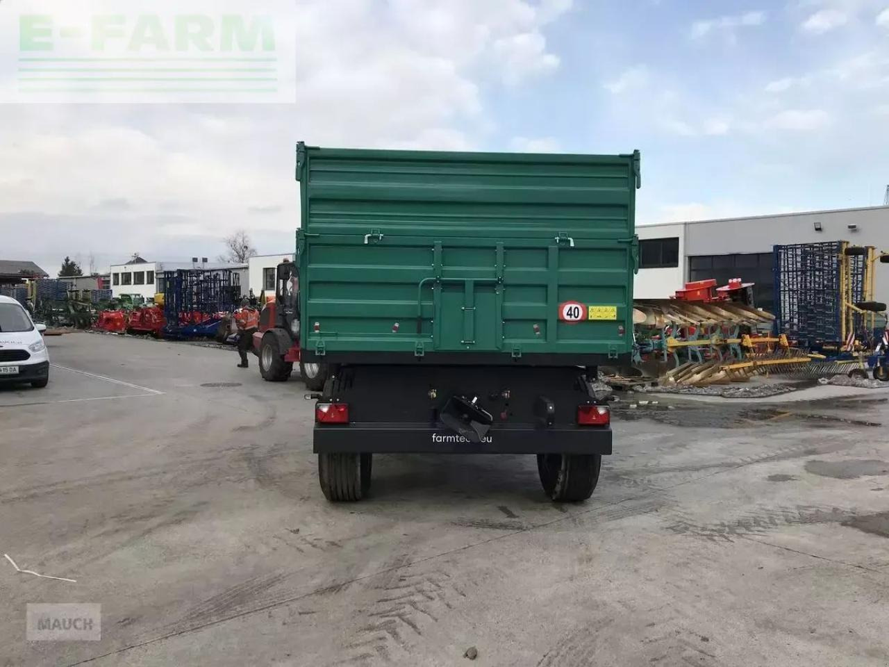 Farmtech zdk 1500 - Селскостопанско ремарке самосвал: снимка 4 Farmtech zdk 1500 - Селскостопанско ремарке самосвал: снимка 4