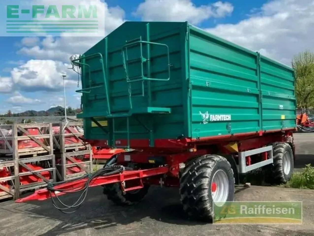 Farmtech zkd 1800/40 - Селскостопанско ремарке: снимка 3 Farmtech zkd 1800/40 - Селскостопанско ремарке: снимка 3