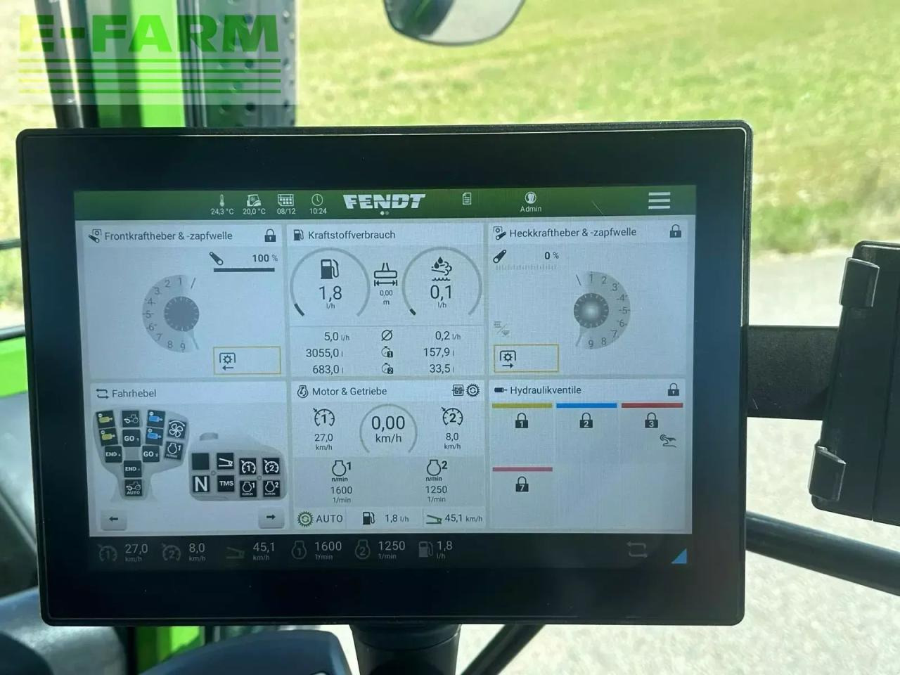 Fendt 209 vario (gen3) - Трактор: снимка 3 Fendt 209 vario (gen3) - Трактор: снимка 3