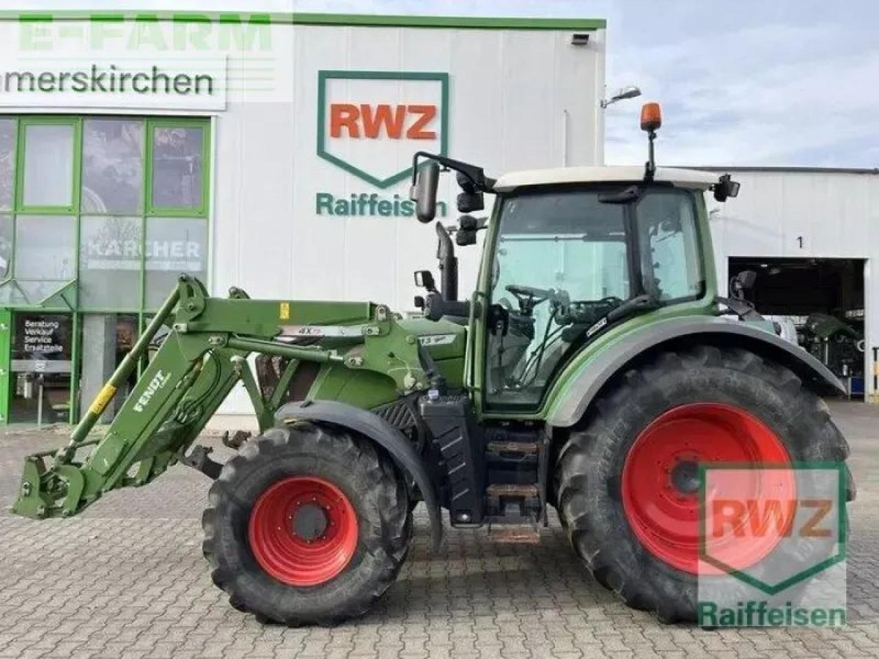 Fendt 313 s4 profi mit frontlader - Трактор: снимка 1 Fendt 313 s4 profi mit frontlader - Трактор: снимка 1