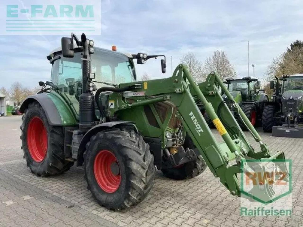Fendt 313 s4 profi mit frontlader - Трактор: снимка 4 Fendt 313 s4 profi mit frontlader - Трактор: снимка 4