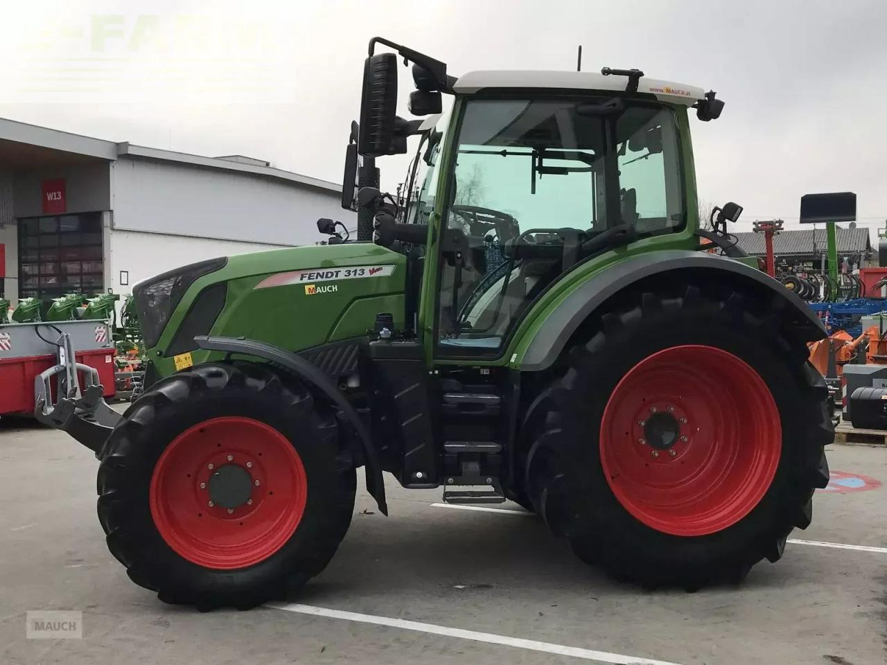 Fendt 313 vario - Трактор: снимка 4 Fendt 313 vario - Трактор: снимка 4