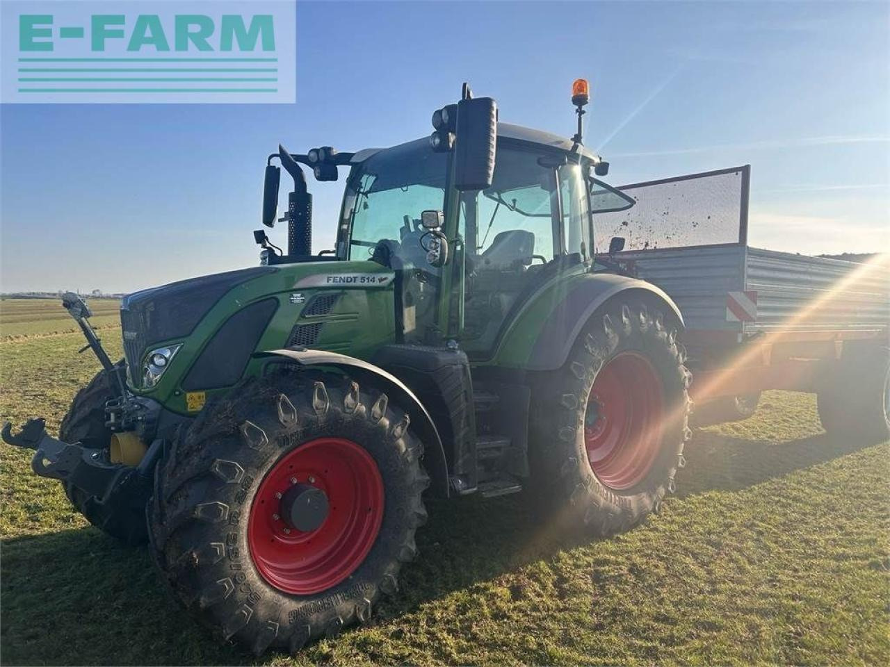 Fendt 514 profi plus s4 - Трактор: снимка 1 Fendt 514 profi plus s4 - Трактор: снимка 1