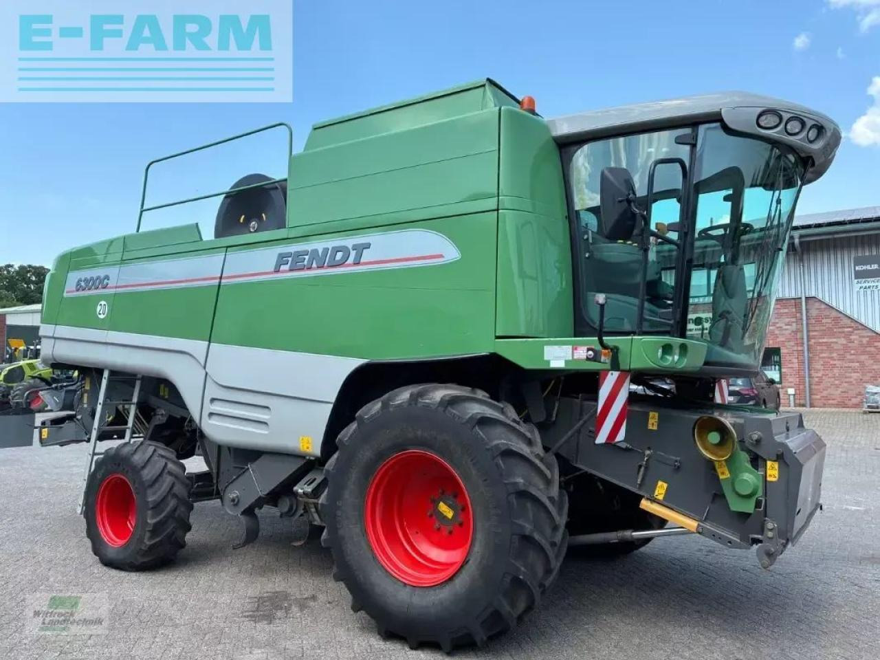 Fendt 6300 c - Зърнокомбайн: снимка 1 Fendt 6300 c - Зърнокомбайн: снимка 1