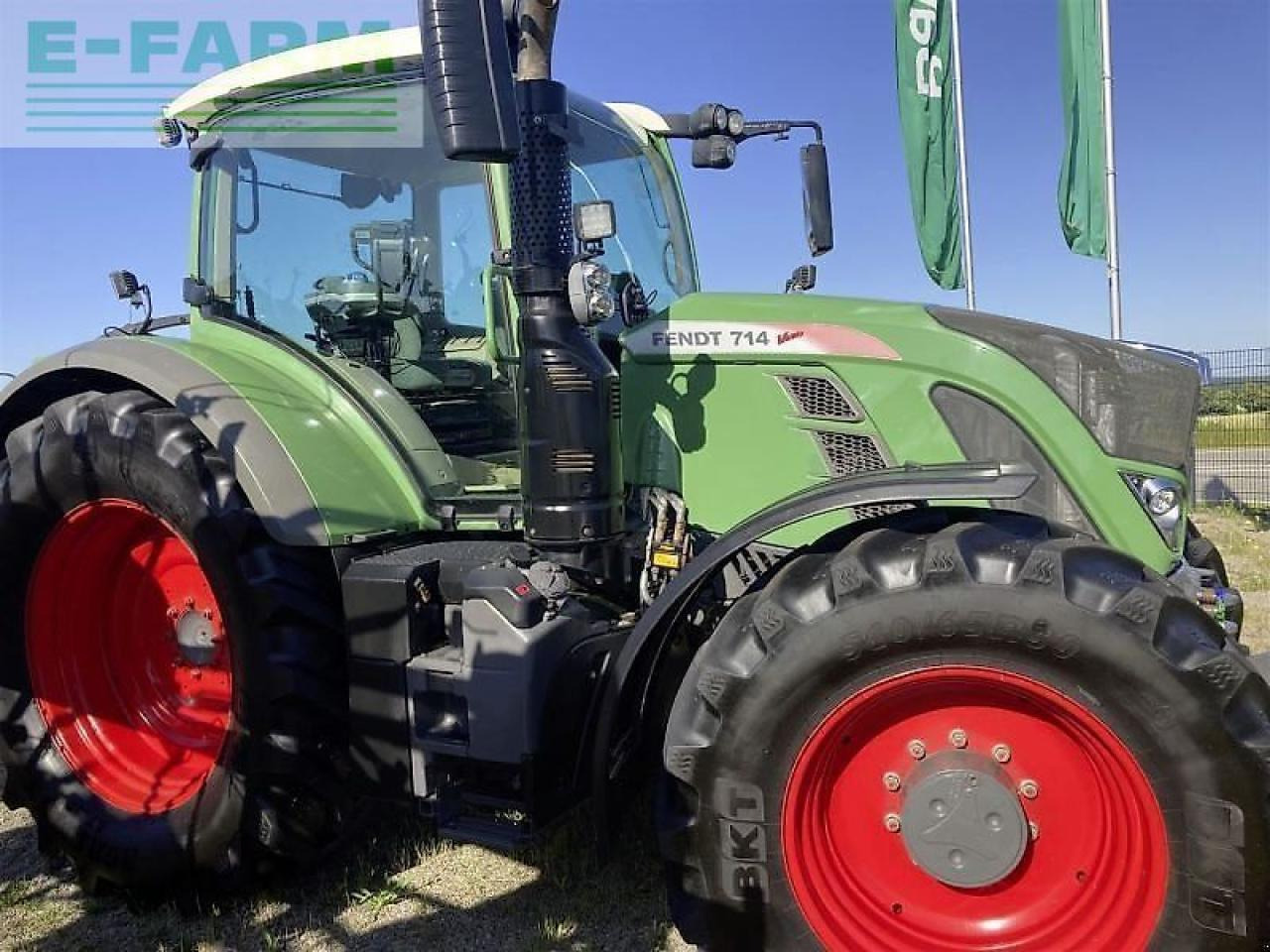 Fendt 714 vario s4 profi Profi - Трактор: снимка 5 Fendt 714 vario s4 profi Profi - Трактор: снимка 5
