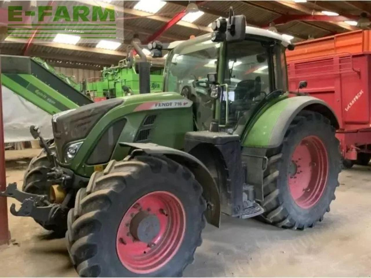 Fendt 716 vario - Трактор: снимка 1 Fendt 716 vario - Трактор: снимка 1