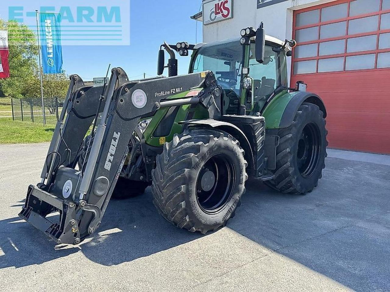 Fendt 718 s4 profi+ - Трактор: снимка 1 Fendt 718 s4 profi+ - Трактор: снимка 1