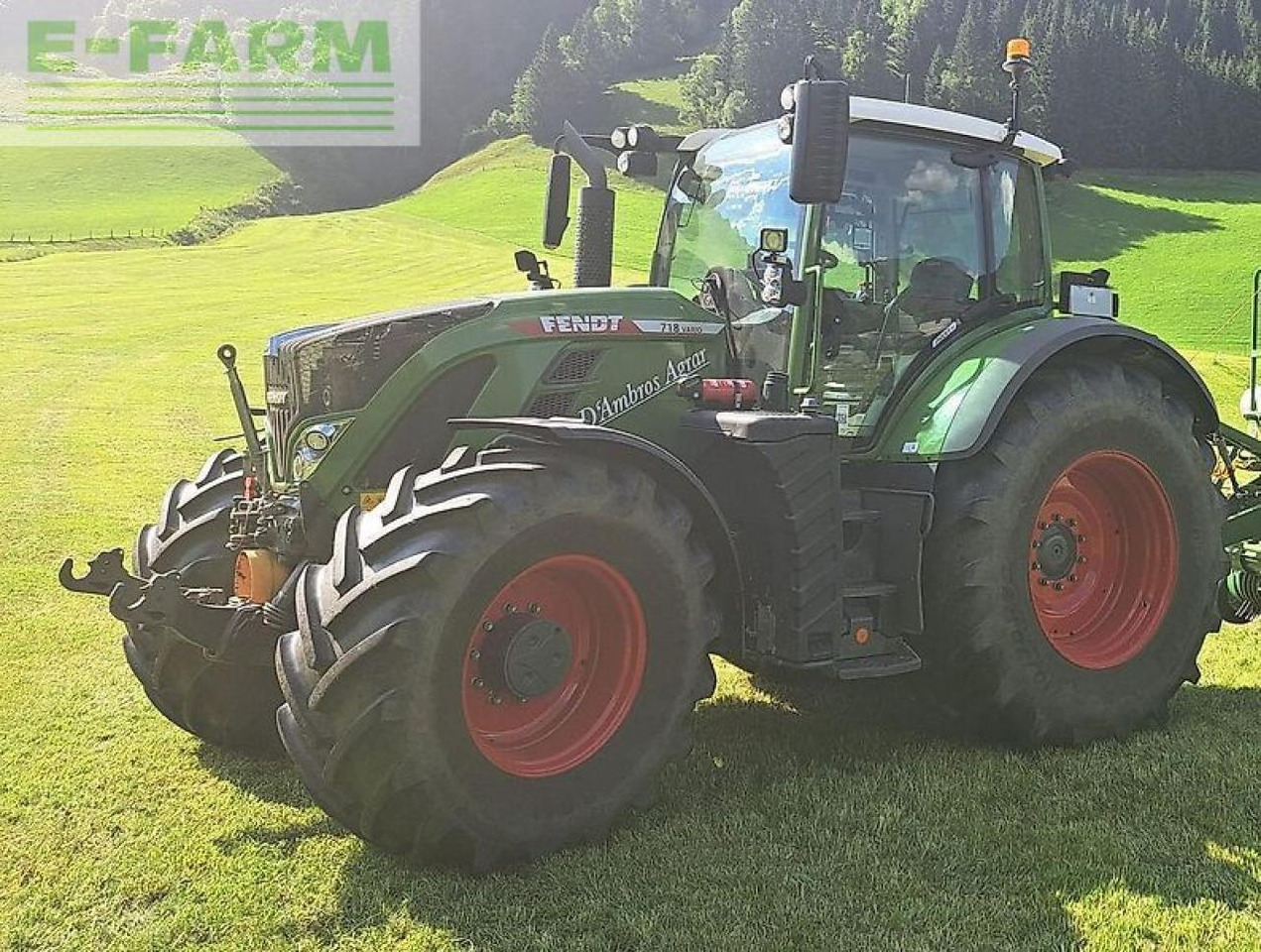 Трактор Fendt 718 vario profi+ ProfiPlus: снимка 6