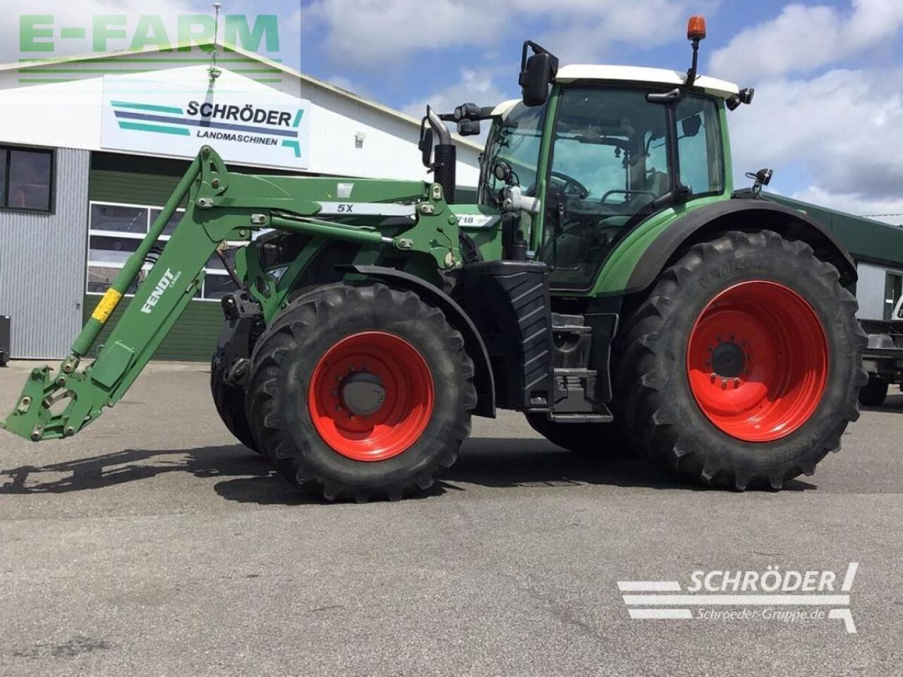 Fendt 718 vario scr profi Profi - Трактор: снимка 2 Fendt 718 vario scr profi Profi - Трактор: снимка 2