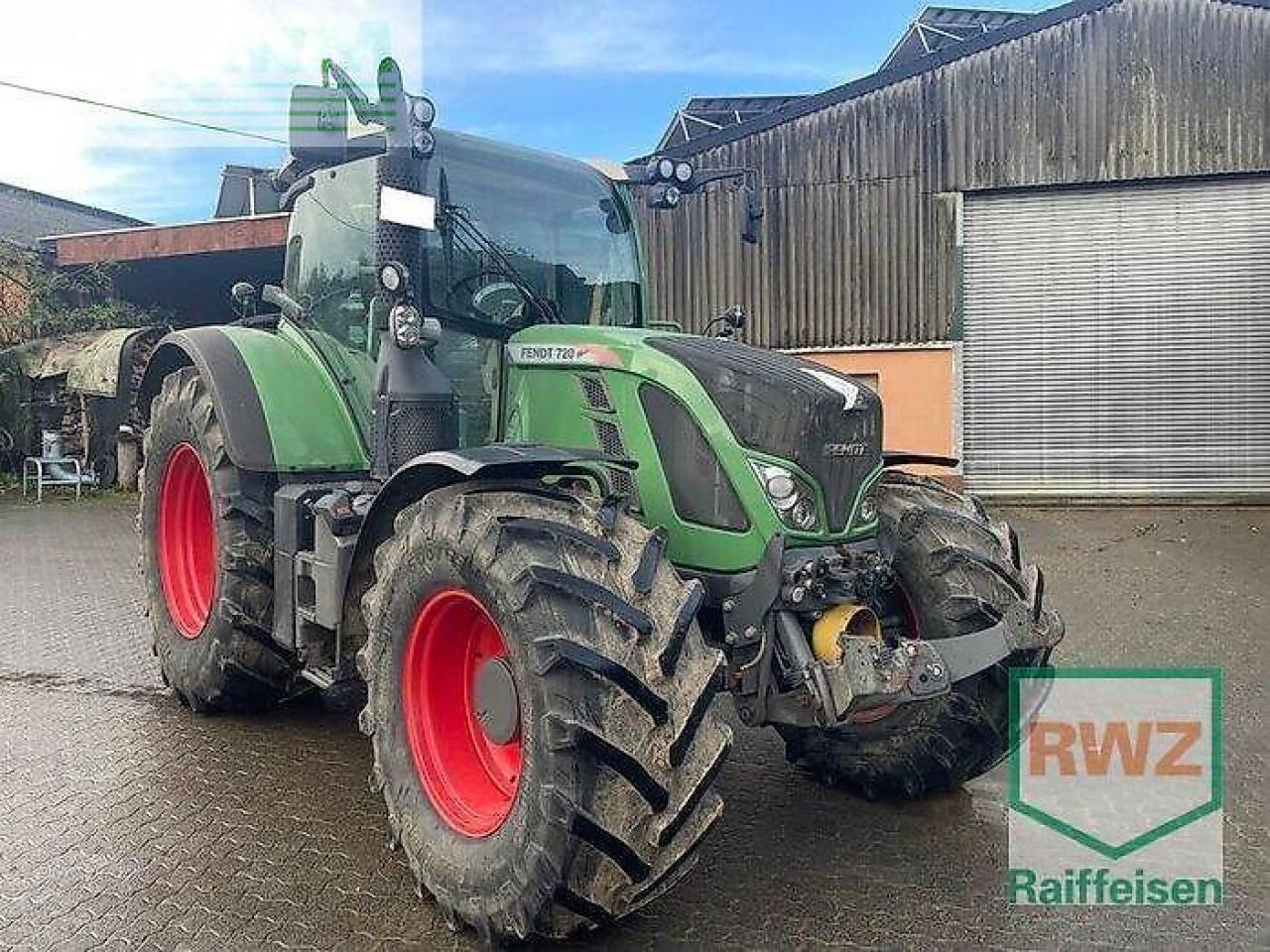 Трактор Fendt 720 scr profi: снимка 8