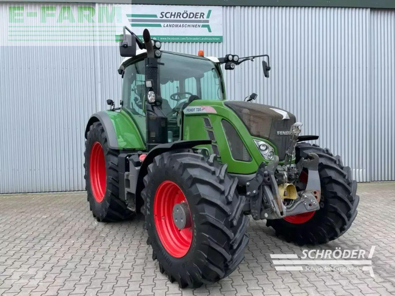 Fendt 720 vario s4 profi plus - Трактор: снимка 1 Fendt 720 vario s4 profi plus - Трактор: снимка 1