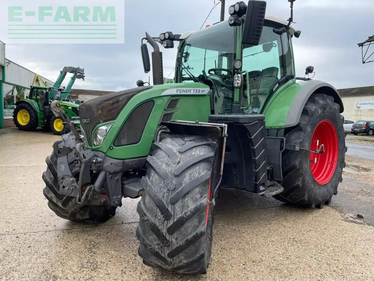 Fendt 722 profi - Трактор: снимка 1 Fendt 722 profi - Трактор: снимка 1