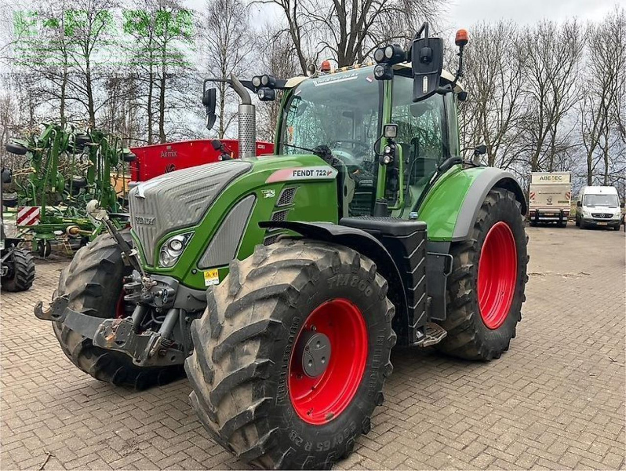 Fendt 722 s4 power - Трактор: снимка 1 Fendt 722 s4 power - Трактор: снимка 1