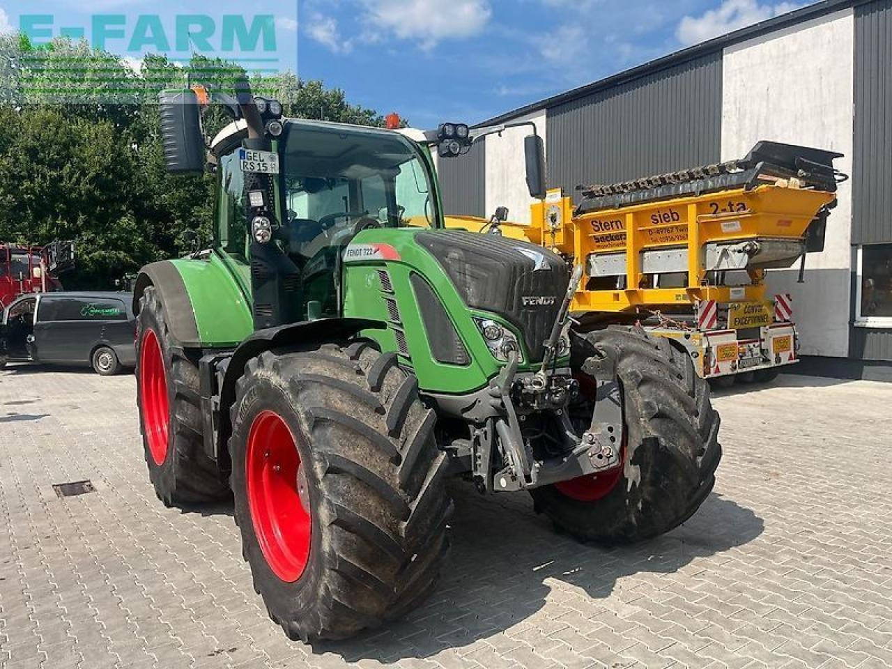 Fendt 722 s4 profiplus - Трактор: снимка 1 Fendt 722 s4 profiplus - Трактор: снимка 1
