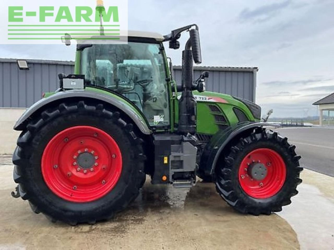 Fendt 722 vario s4 profi plus ProfiPlus - Трактор: снимка 4 Fendt 722 vario s4 profi plus ProfiPlus - Трактор: снимка 4
