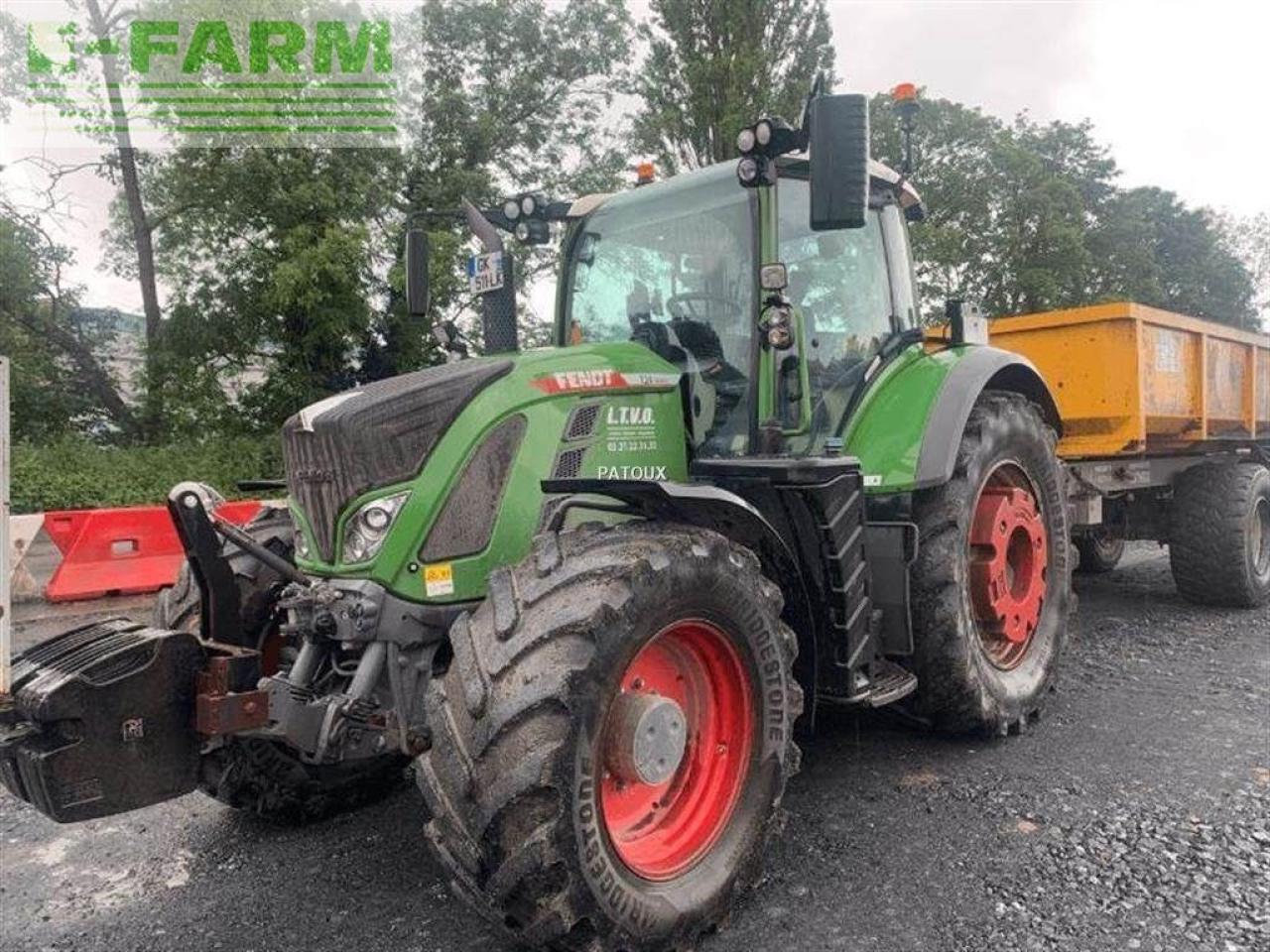 Fendt 724 profi plus - Трактор: снимка 1 Fendt 724 profi plus - Трактор: снимка 1