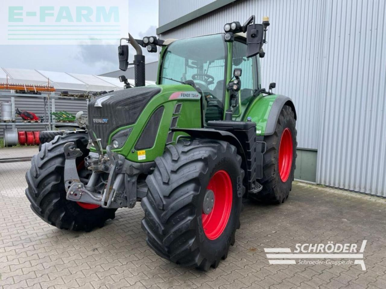 Fendt 724 s4 power plus rtk - Трактор: снимка 5 Fendt 724 s4 power plus rtk - Трактор: снимка 5