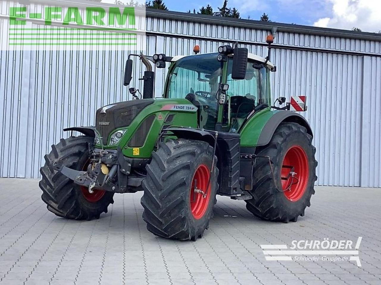 Fendt 724 s4 profi plus - Трактор: снимка 1 Fendt 724 s4 profi plus - Трактор: снимка 1