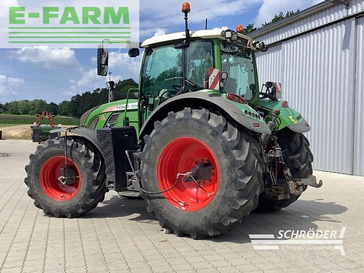 Fendt 724 s4 profi plus - Трактор: снимка 5 Fendt 724 s4 profi plus - Трактор: снимка 5