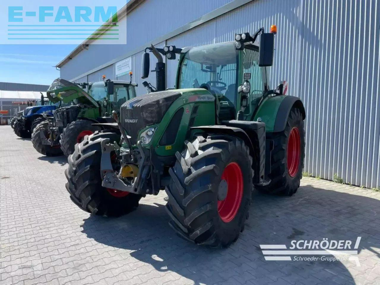Трактор Fendt 724 vario s4 profi plus: снимка 11