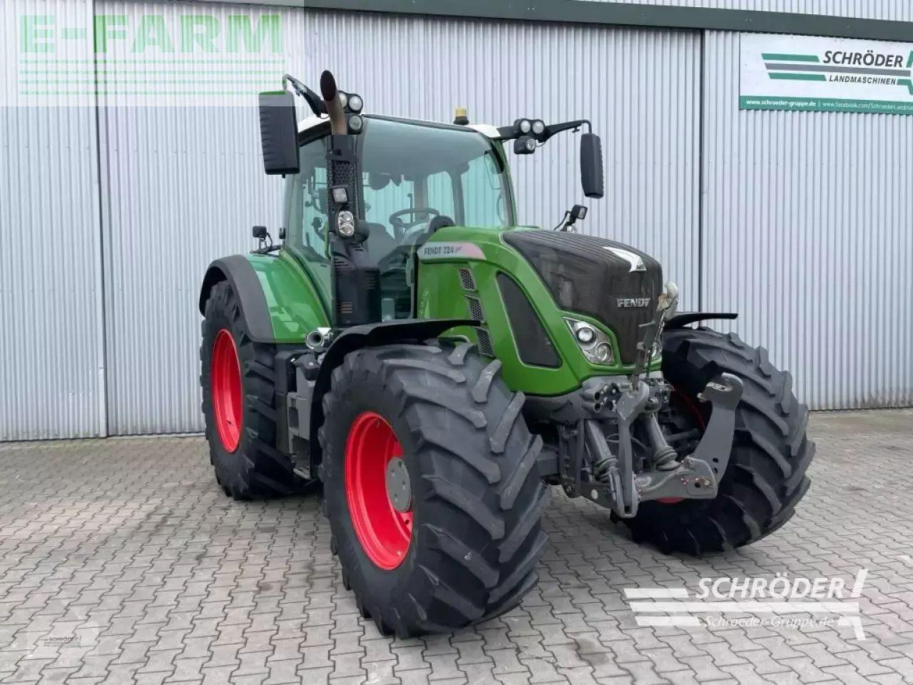 Fendt 724 vario s4 profi plus ProfiPlus - Трактор: снимка 1 Fendt 724 vario s4 profi plus ProfiPlus - Трактор: снимка 1