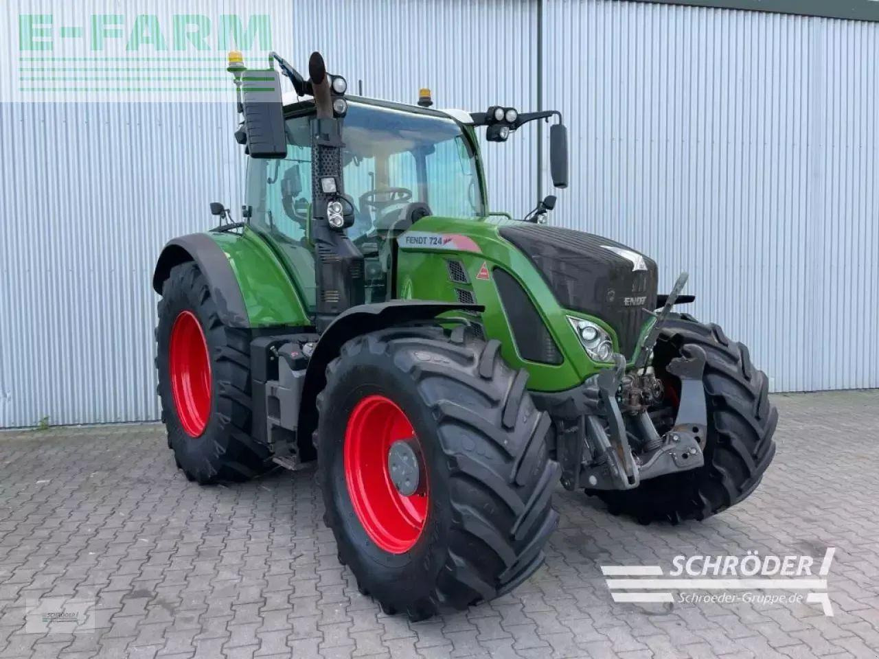 Fendt 724 vario s4 profi plus | rtk + vrc - Трактор: снимка 1 Fendt 724 vario s4 profi plus | rtk + vrc - Трактор: снимка 1