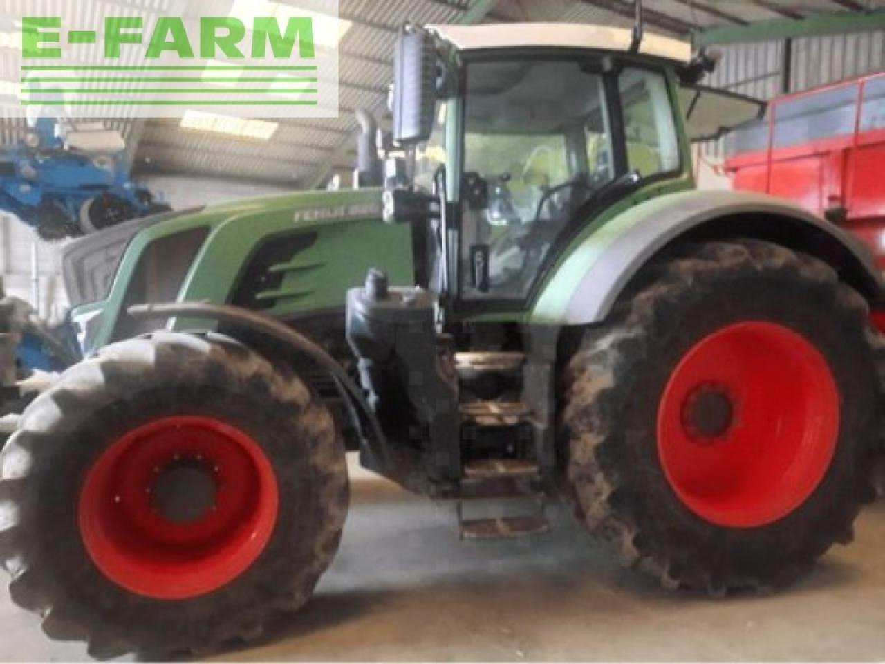 Fendt 826 vario - Трактор: снимка 1 Fendt 826 vario - Трактор: снимка 1
