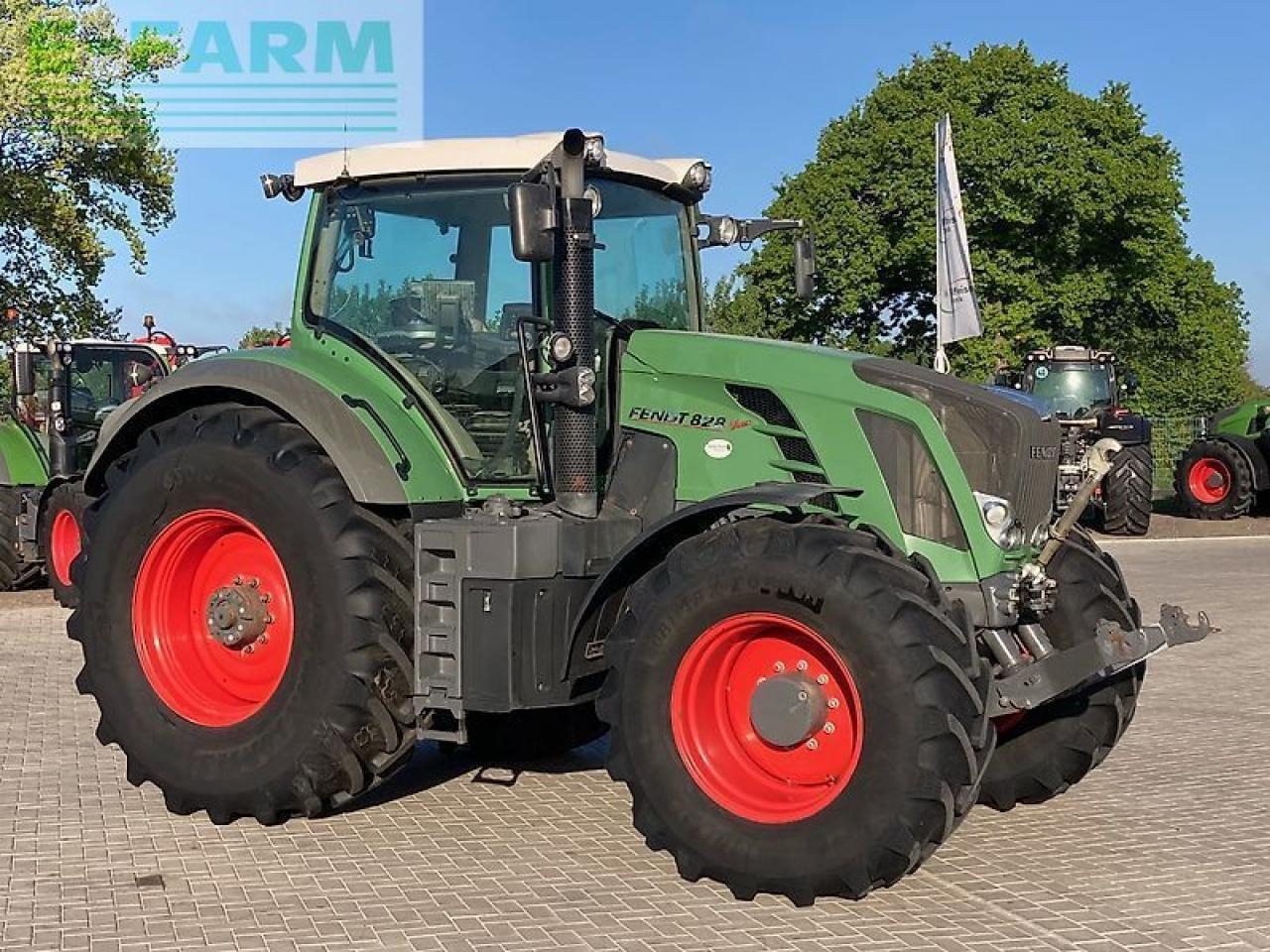Fendt 828 scr - Трактор: снимка 1 Fendt 828 scr - Трактор: снимка 1