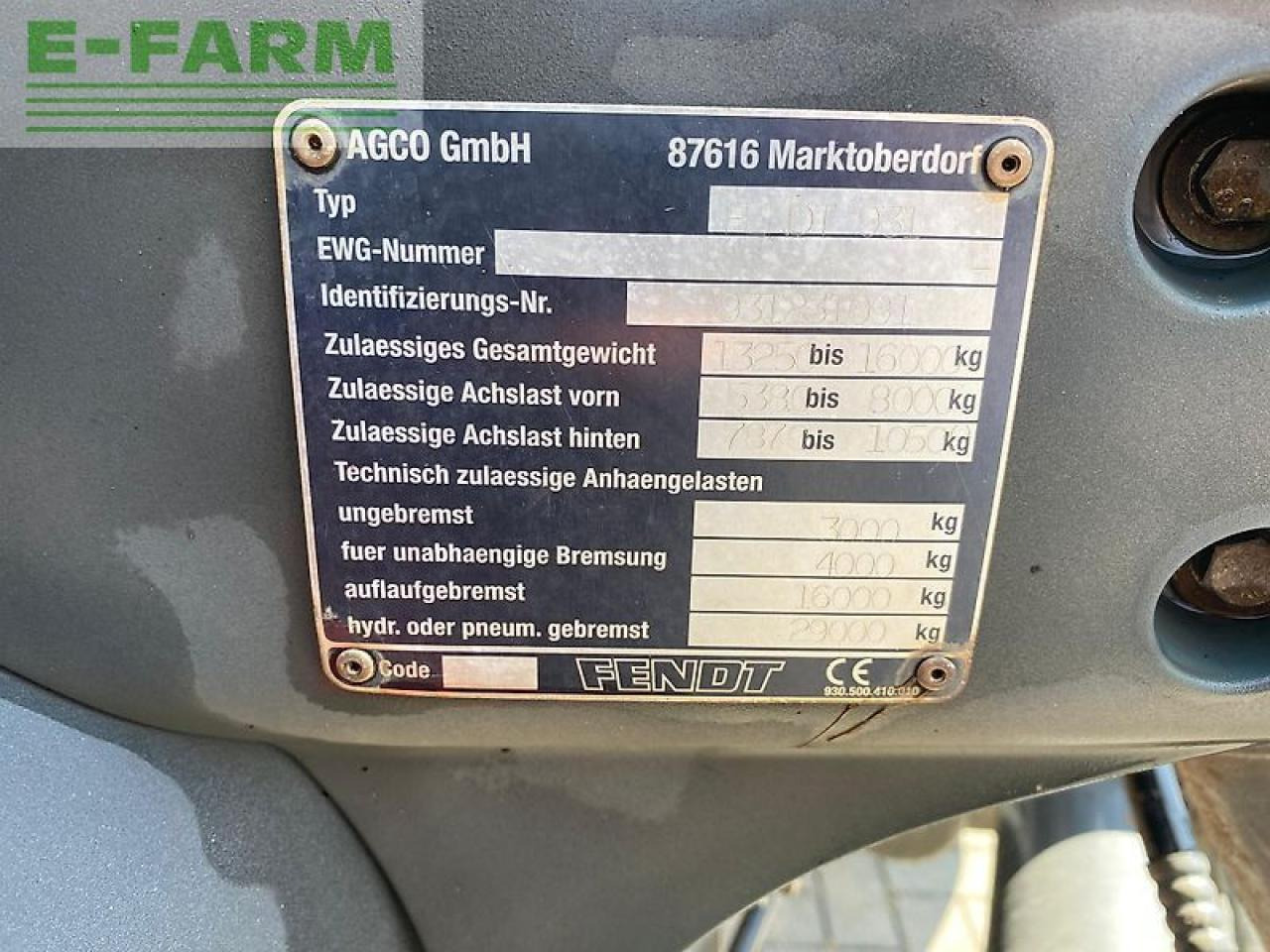 Трактор Fendt 933 vario com3: снимка 20