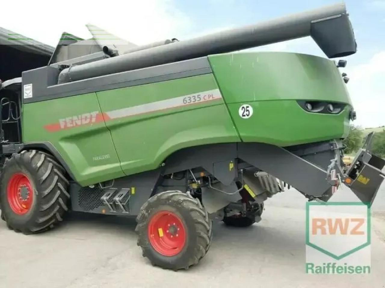 Fendt c 6335 pl - Зърнокомбайн: снимка 1 Fendt c 6335 pl - Зърнокомбайн: снимка 1