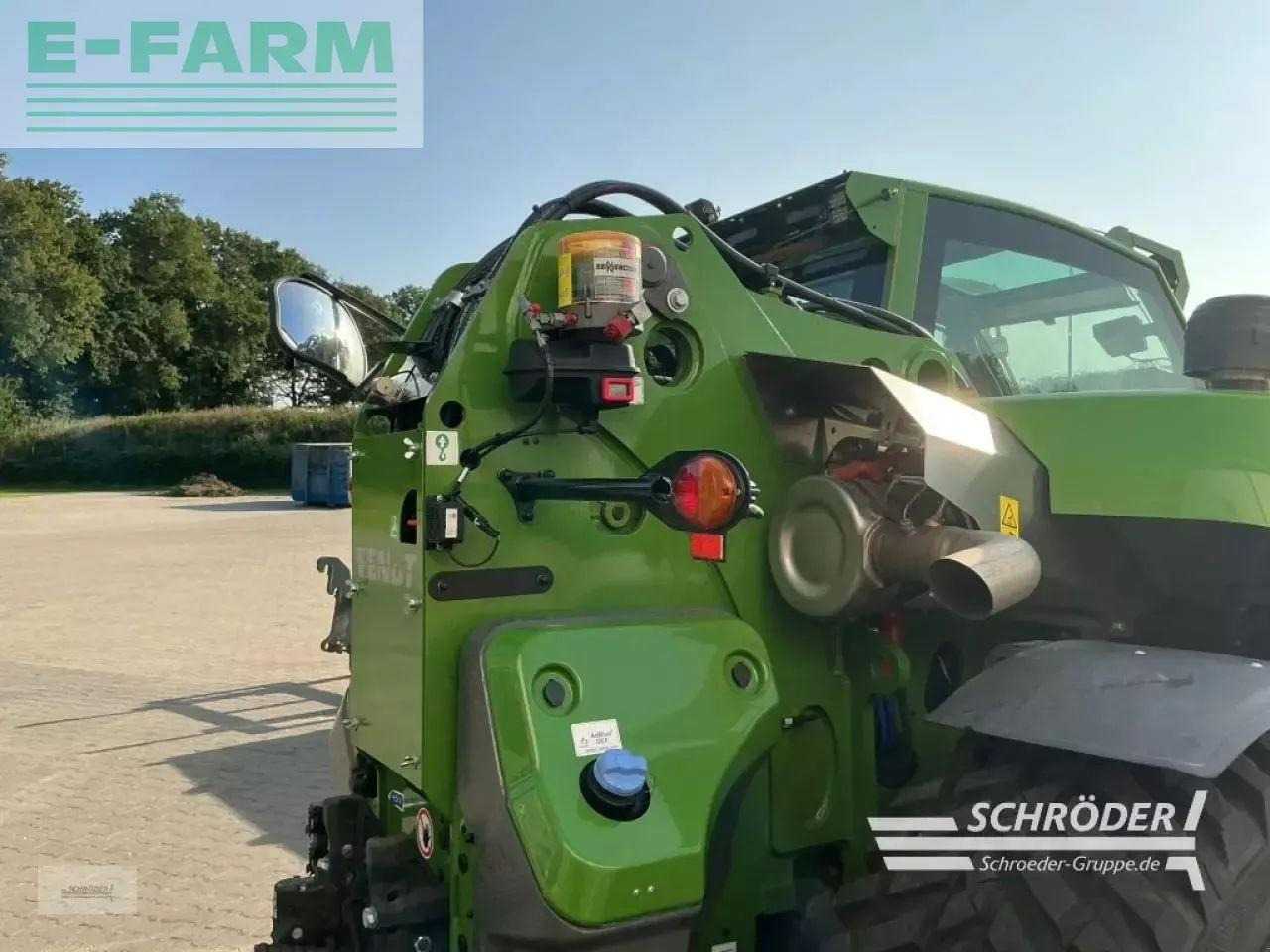 Телескопичен товарач Fendt cargo t 740 + schaufel + palettengabel: снимка 13