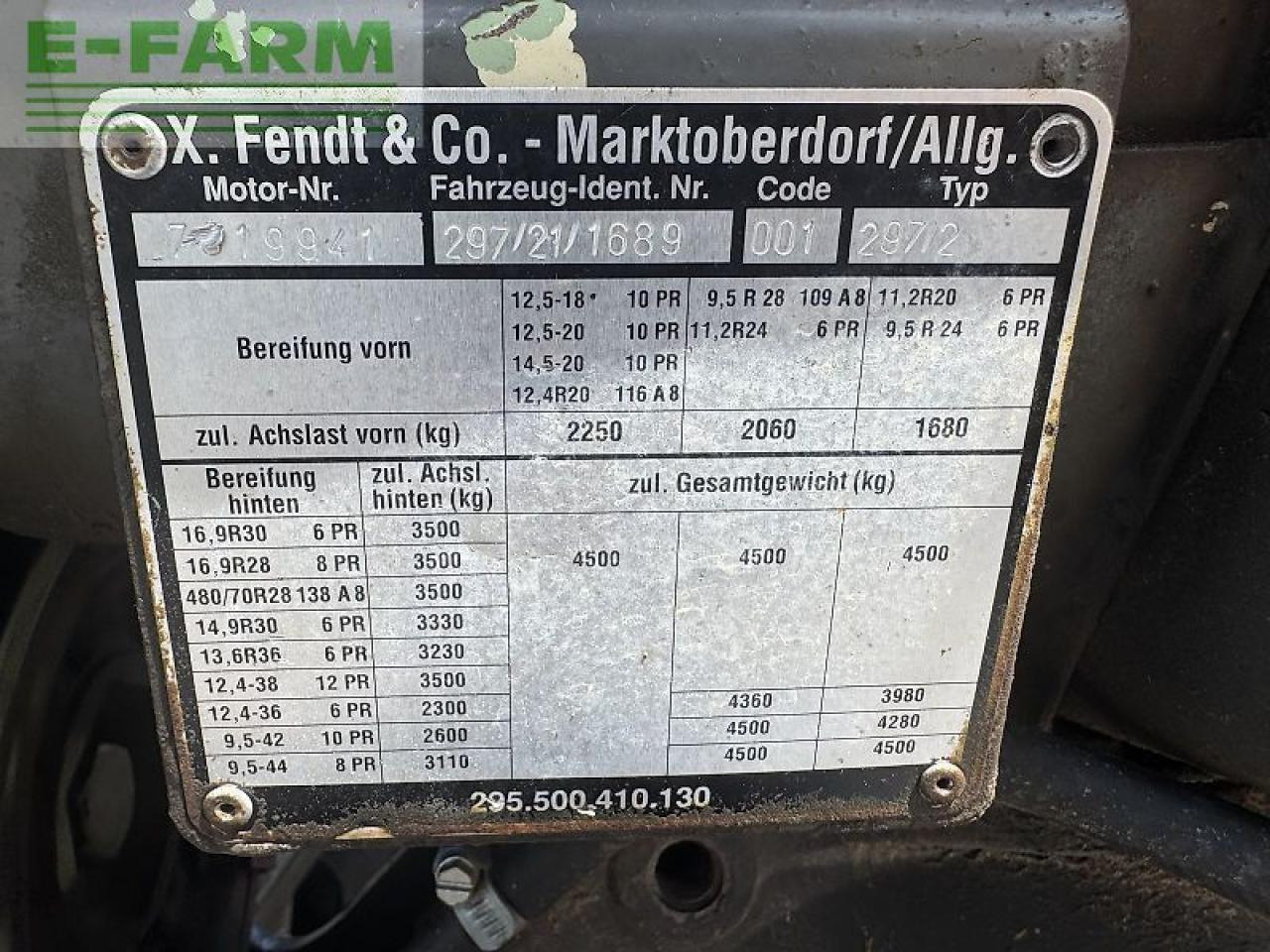 Трактор Fendt farmer 275 sa: снимка 7