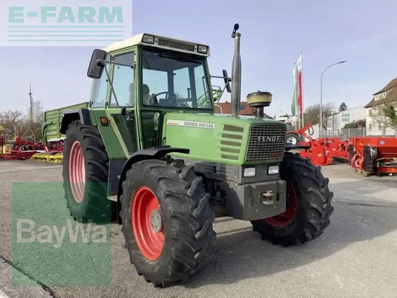 Fendt farmer 309 lsa - Трактор: снимка 2 Fendt farmer 309 lsa - Трактор: снимка 2