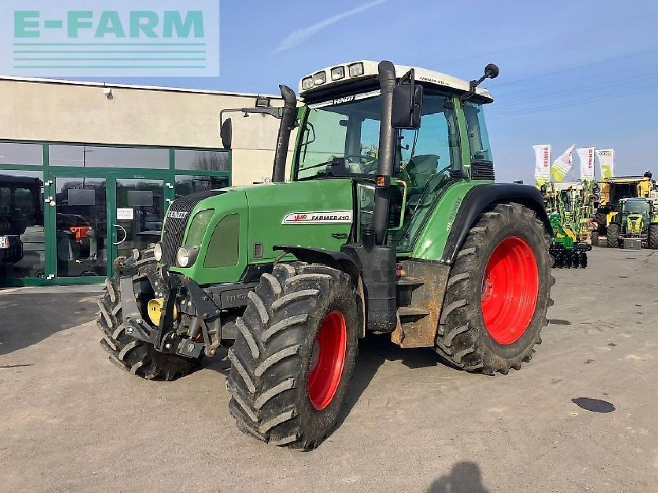 Fendt farmer 410 vario - Трактор: снимка 1 Fendt farmer 410 vario - Трактор: снимка 1