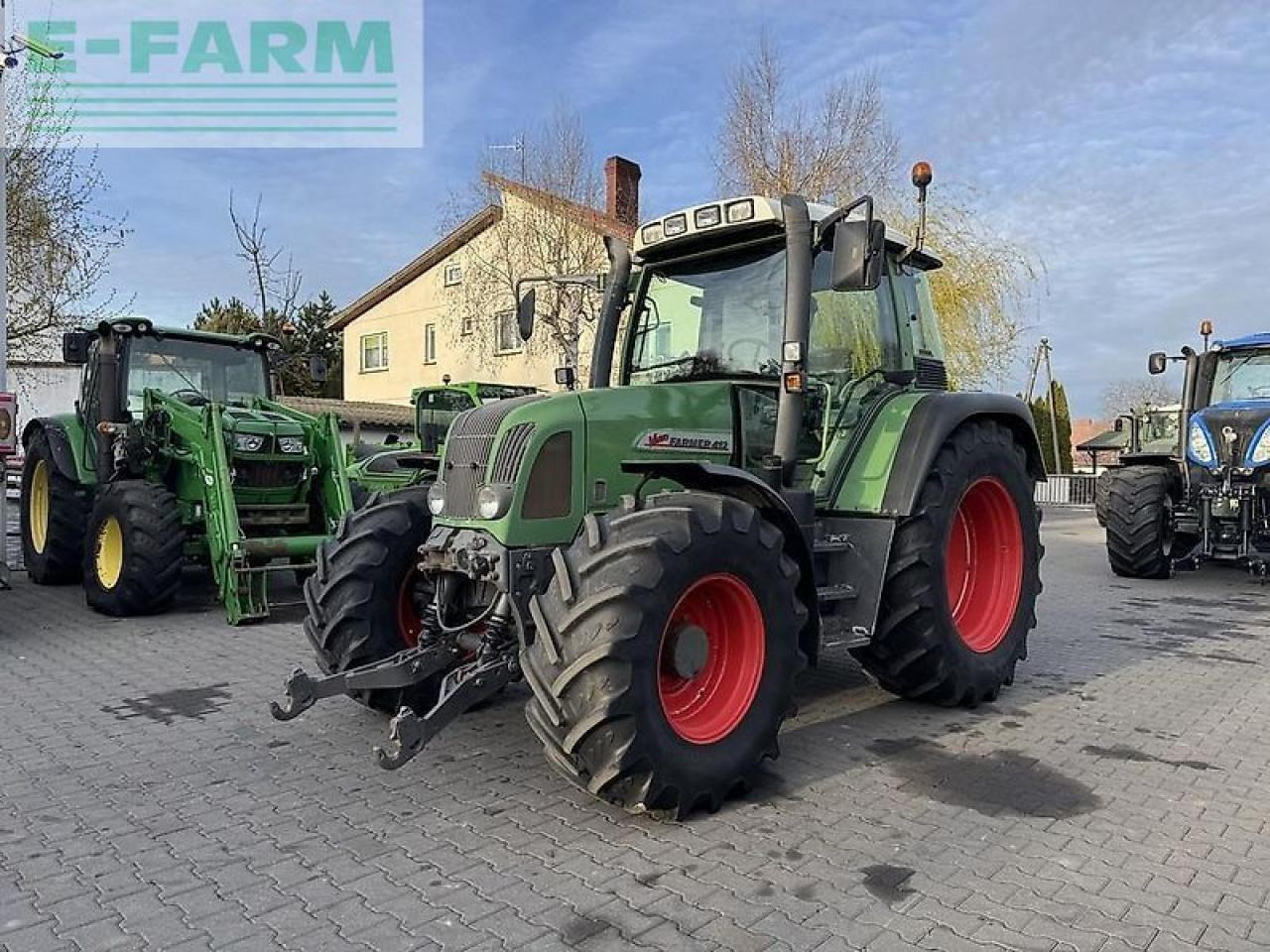 Fendt farmer 412 vario - Трактор: снимка 1 Fendt farmer 412 vario - Трактор: снимка 1