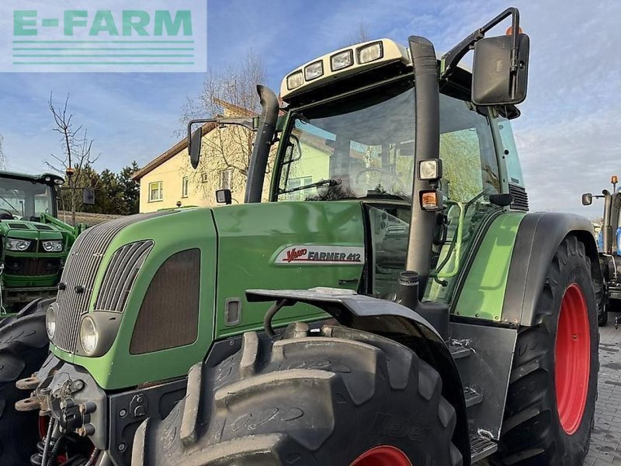 Трактор Fendt farmer 412 vario: снимка 13