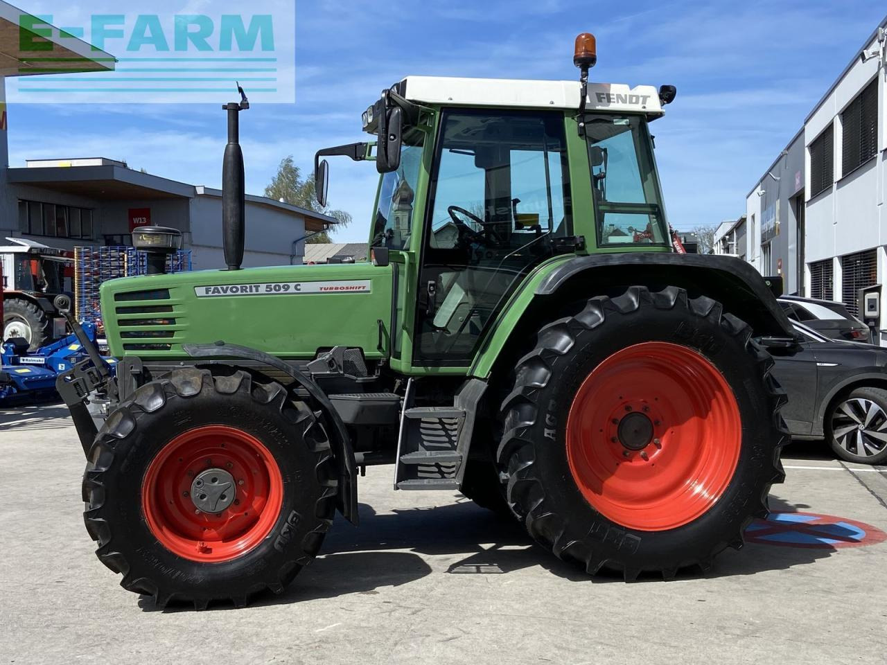 Fendt favorit 509 c - Трактор: снимка 5 Fendt favorit 509 c - Трактор: снимка 5