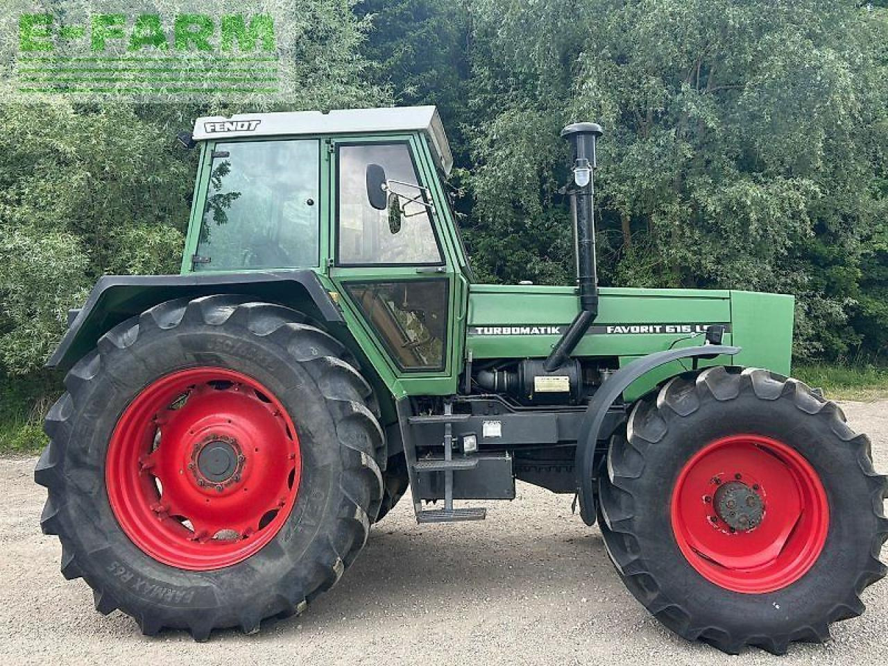 Fendt favorit 615 ls - Трактор: снимка 1 Fendt favorit 615 ls - Трактор: снимка 1