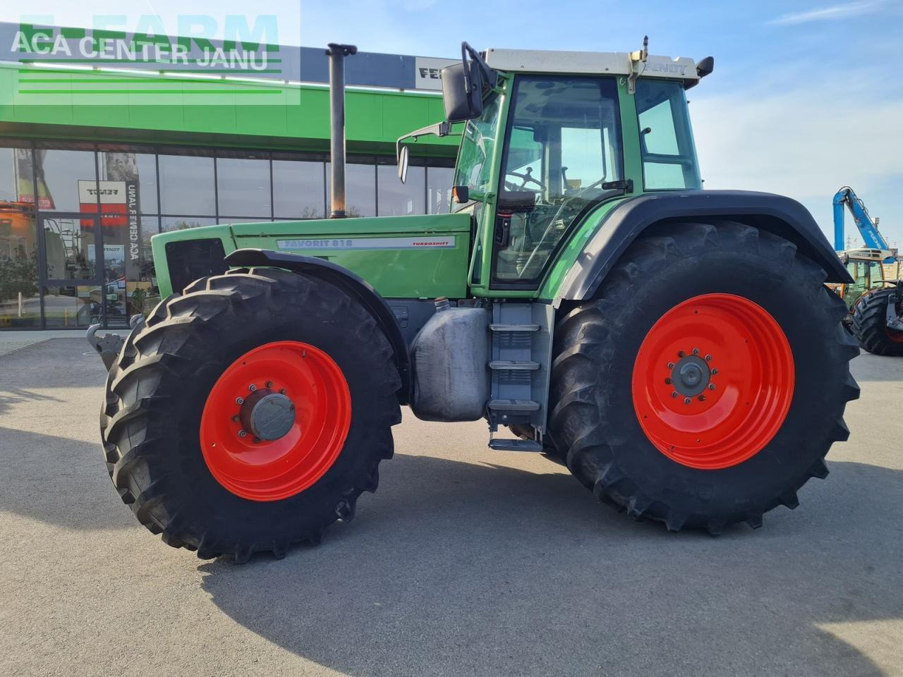 Трактор Fendt favorit 818: снимка 8