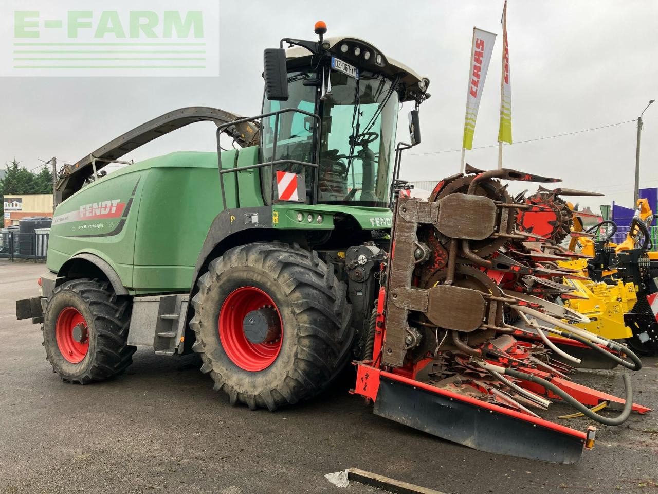 Fendt fendt katana 65+ kemper 375 - Силажокомбайн: снимка 3 Fendt fendt katana 65+ kemper 375 - Силажокомбайн: снимка 3