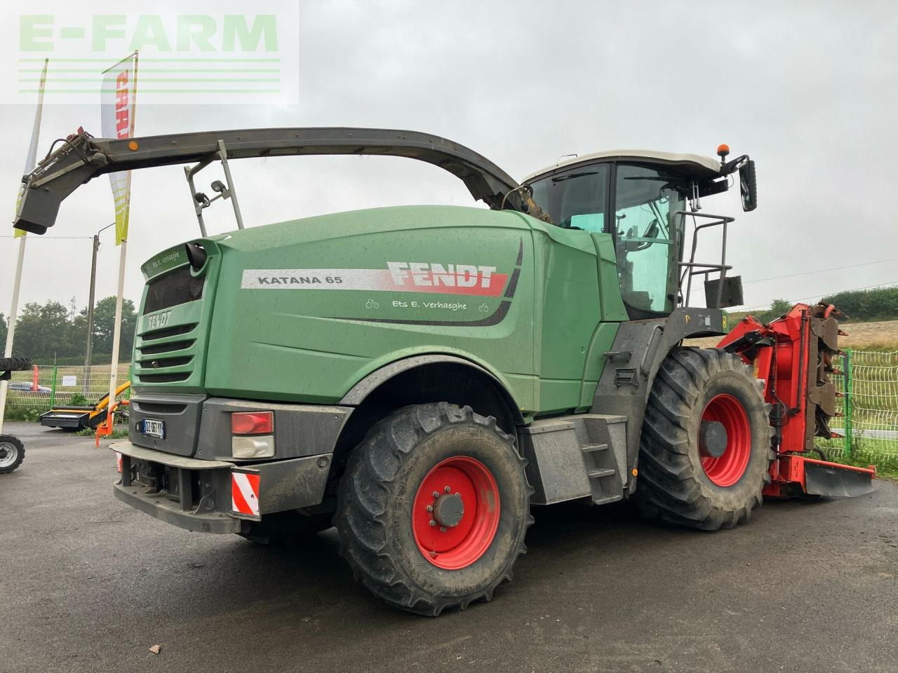 Fendt fendt katana 65+ kemper 375 - Силажокомбайн: снимка 2 Fendt fendt katana 65+ kemper 375 - Силажокомбайн: снимка 2