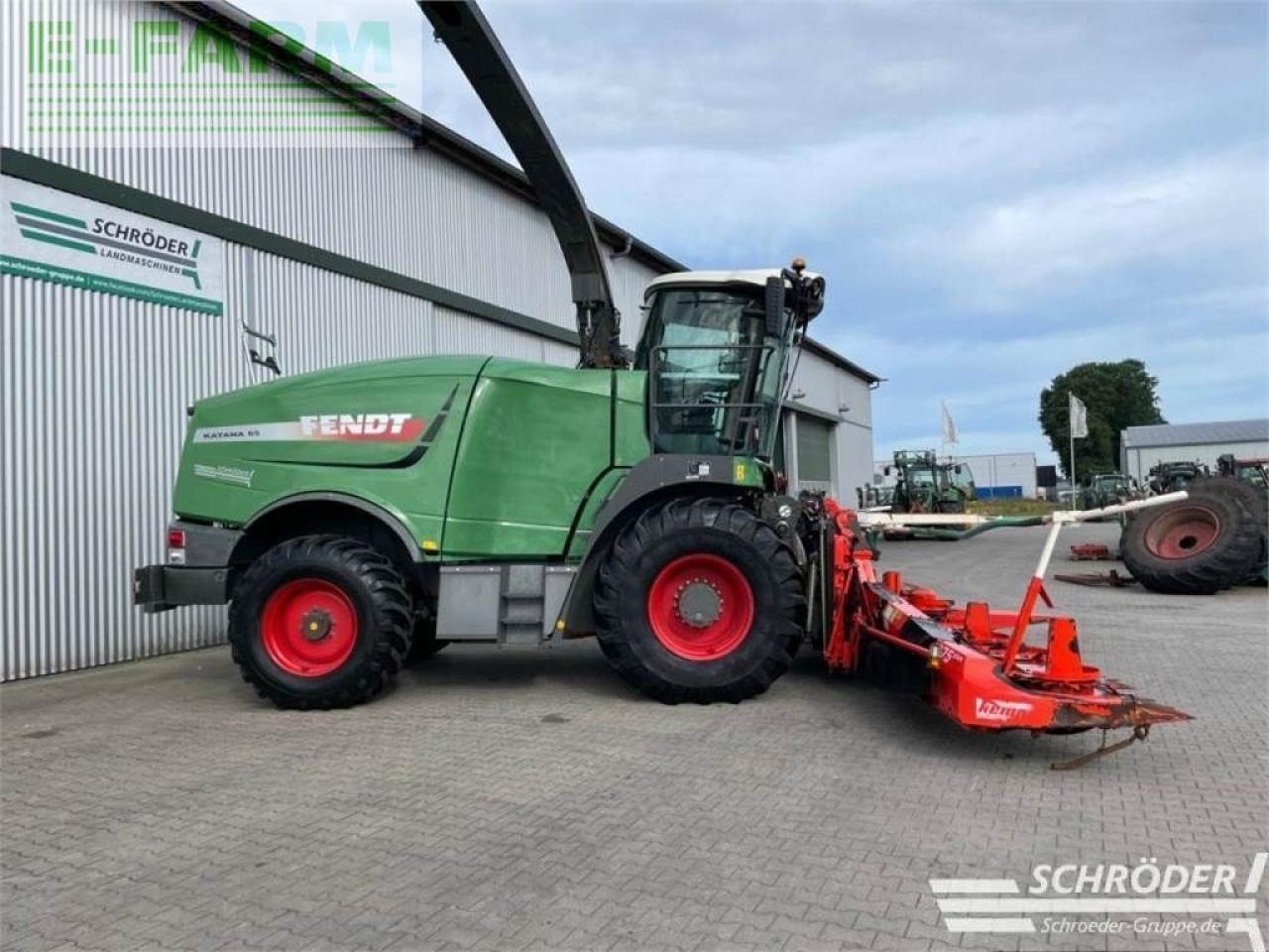 Fendt katana 65 + kemper 375 plus - Силажокомбайн: снимка 2 Fendt katana 65 + kemper 375 plus - Силажокомбайн: снимка 2
