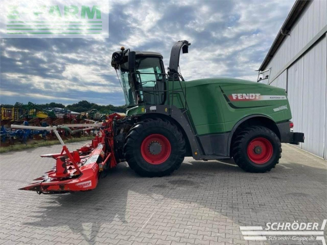 Fendt katana 65 + kemper 375 plus - Силажокомбайн: снимка 4 Fendt katana 65 + kemper 375 plus - Силажокомбайн: снимка 4