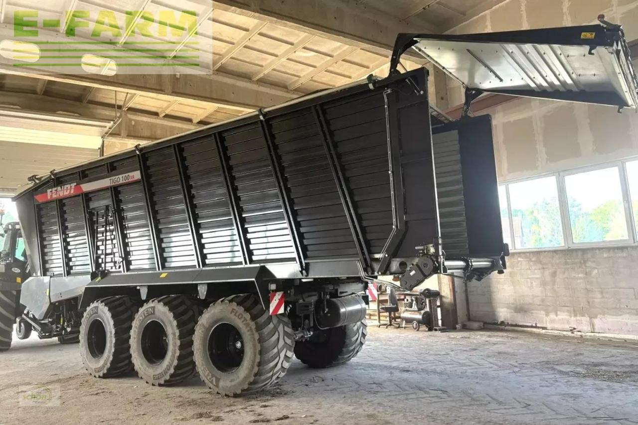 Fendt tigo 100 xr in einem guten zustand mit liftachse und laderaumabdeckung - Саморазтоварващо се ремарке: снимка 3 Fendt tigo 100 xr in einem guten zustand mit liftachse und laderaumabdeckung - Саморазтоварващо се ремарке: снимка 3