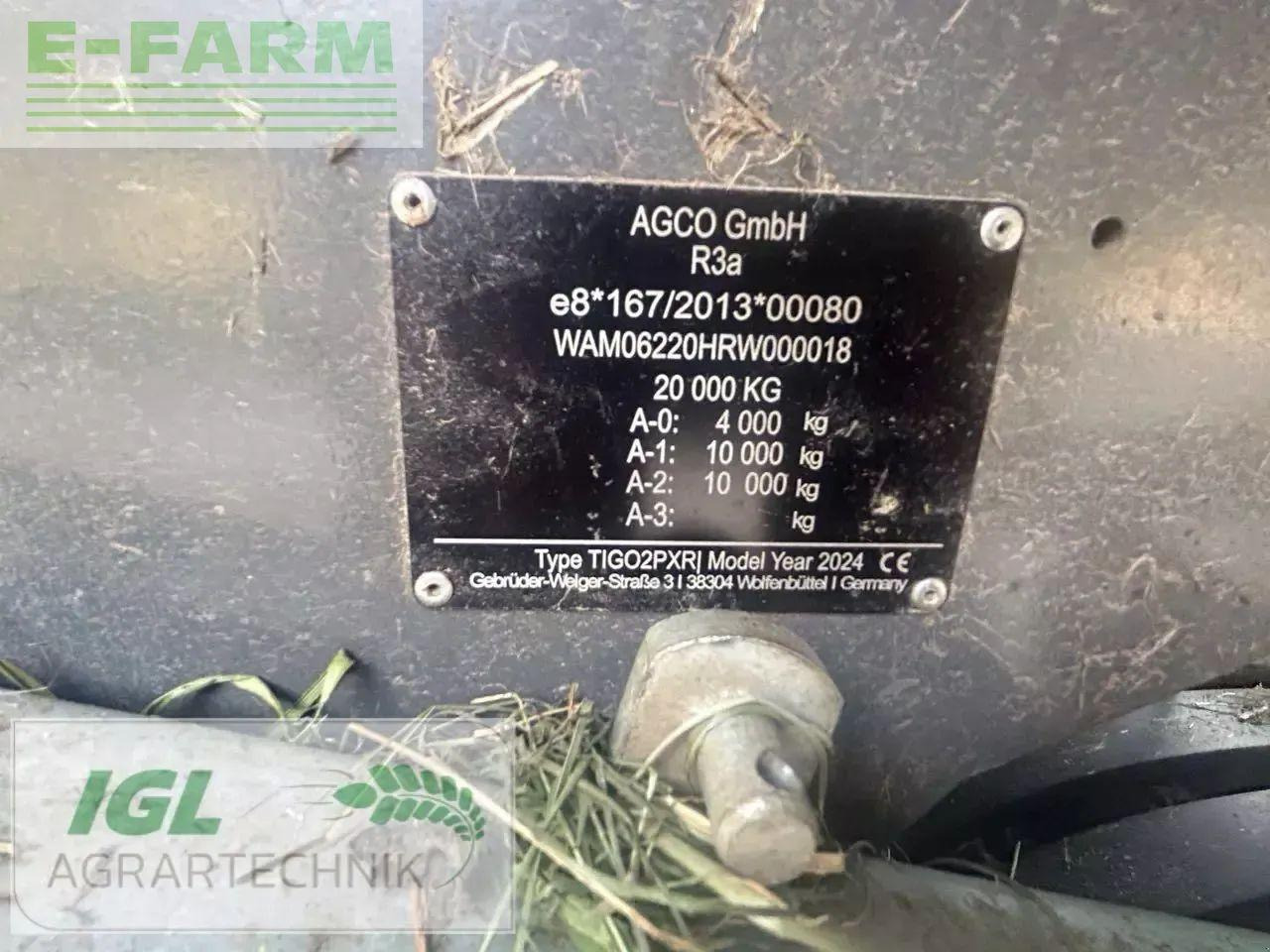 Саморазтоварващо се ремарке Fendt tigo 60 pr: снимка 16